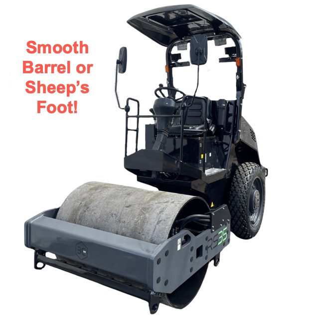 48" Single Drum Compactor - Weekend Special