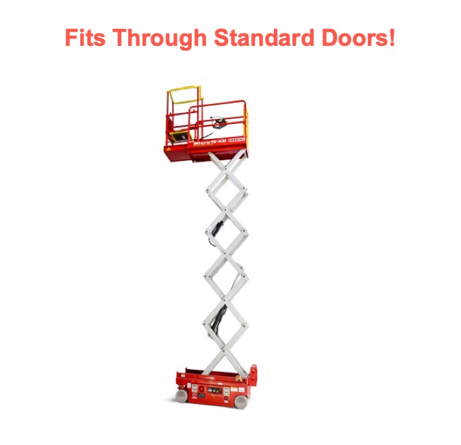 Scissor Lift 19' - Wknd. Special