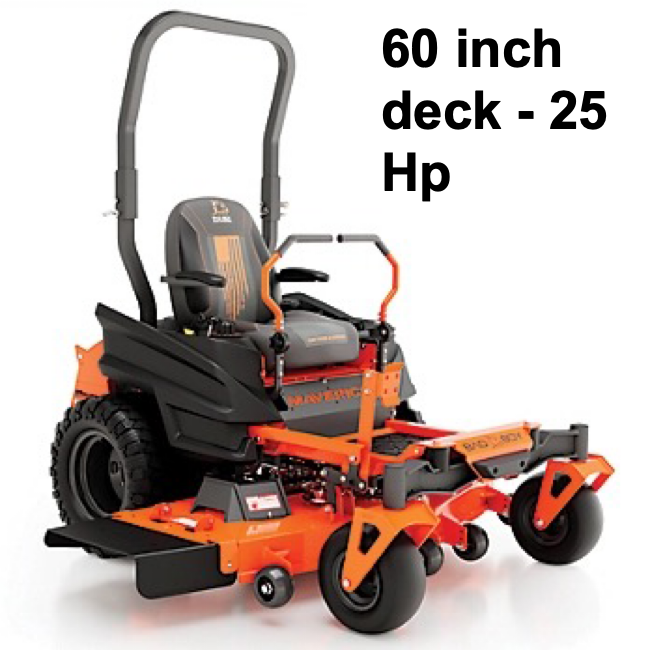 Zero Turn Residential - 1/2 Day